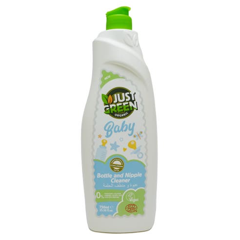 Just Green Organic Baby Bottle & Nipple Cleaner 750ml 
