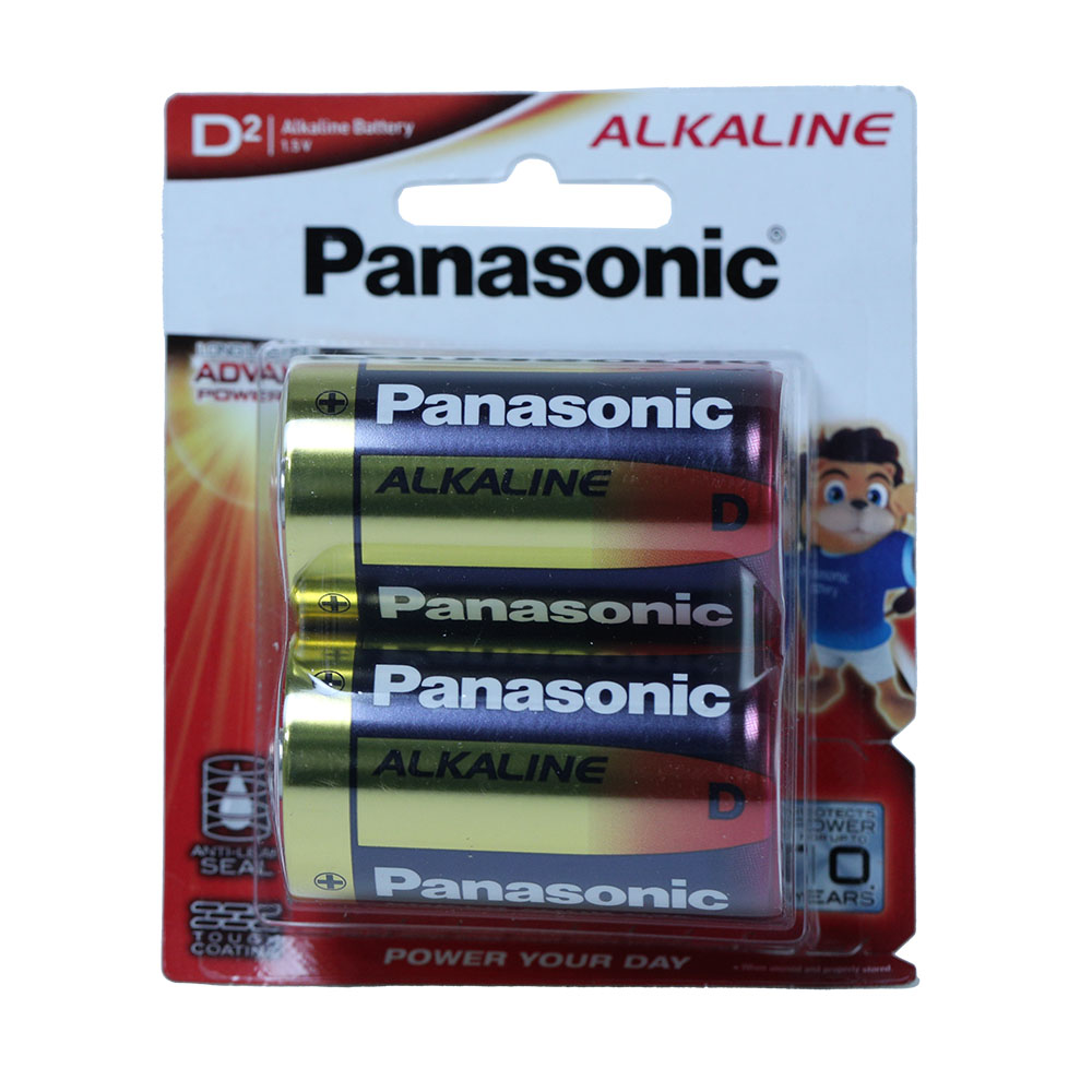 Panasonic Alkaline Battery D2 1.5v Lr20t/2b