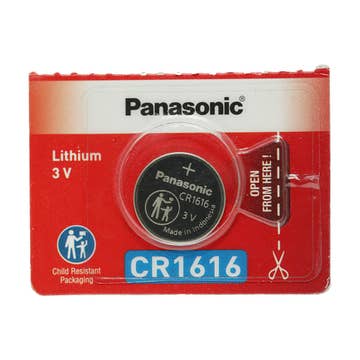 Panasonic Lithium Coin Battery 3v Cr1616 