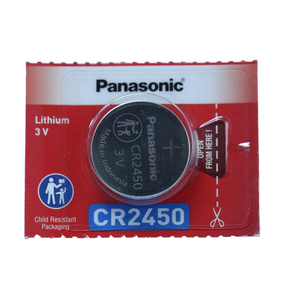 Panasonic Lithium Coin Battery 3v Cr2450