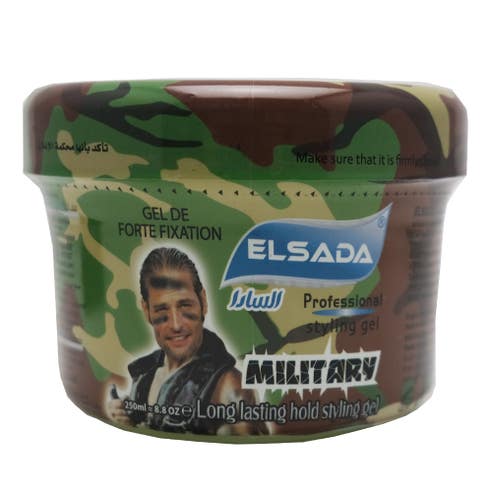 Elsada Military Long Lasting Styling Gel 250ml 