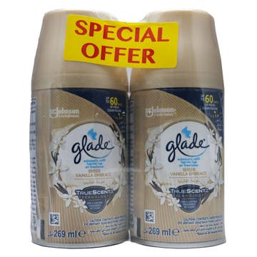 Glade Auto Spray Vanilla Air Freshener 269ml [Special Offer] 