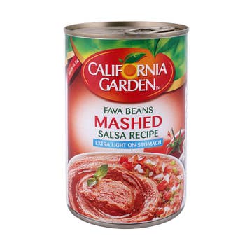 California Garden Fava Beans Mashed Salsa 450g 