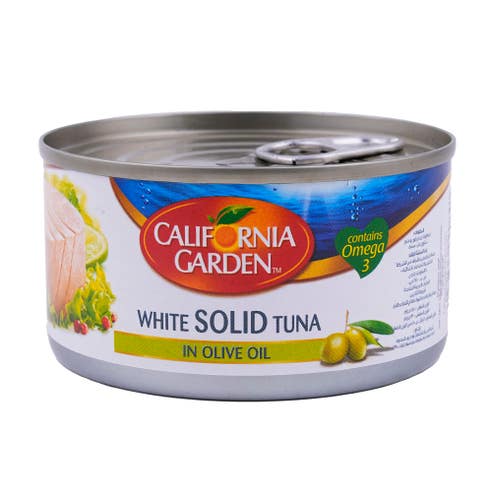 California Garden White Solid Tuna In Olive Oil 185g 