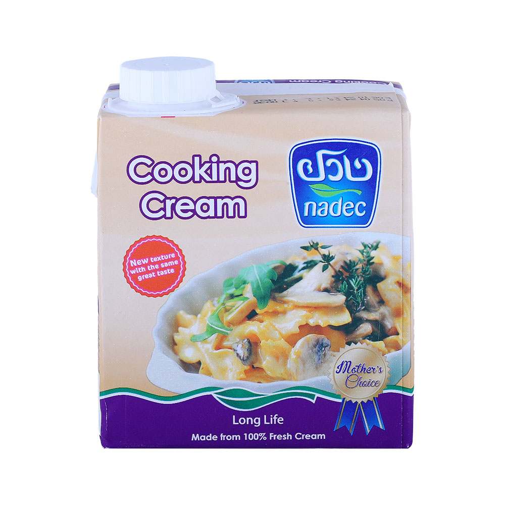 Nadec Cooking Cream 500ml back image
