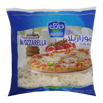 Nadec Shredded Mozzarella Cheese 500g 