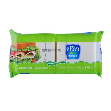 Nadec Sandwich Cheese Slice 400g 