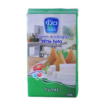Nadec Full Fat White Feta Cheese 250g 