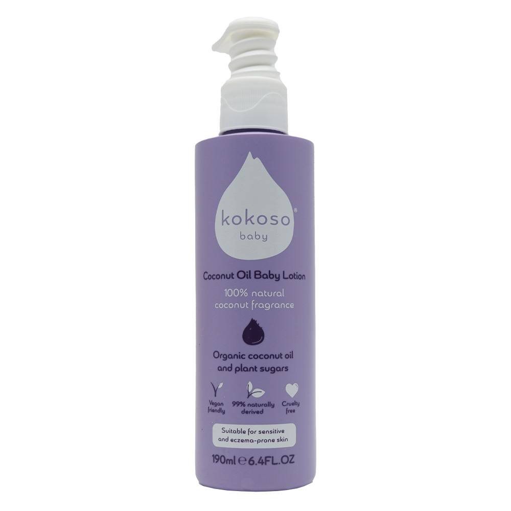Kokoso Baby Coconut Oil Baby Lotion 190ml