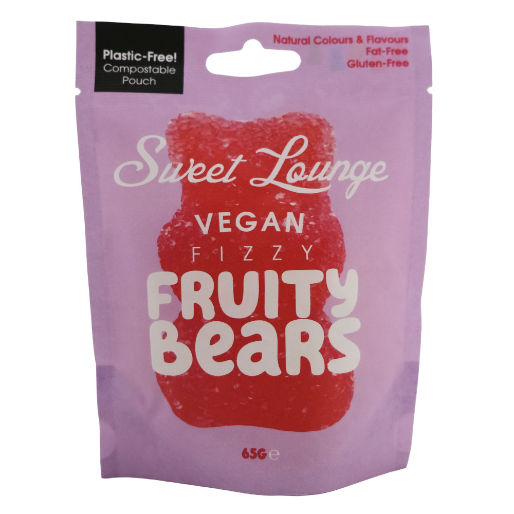 Sweet Lounge Fizzy Fruity Bears Candy 65g