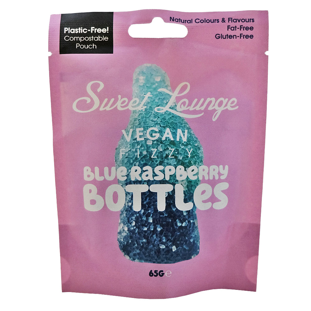 Sweet Lounge Blue Raspberry Bottles 65g