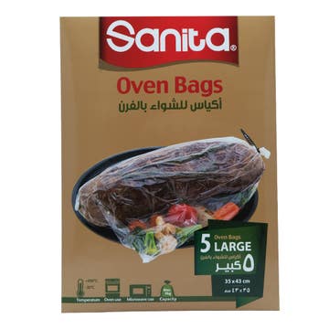 Sanita Large Oven Bag [5 Pieces] 