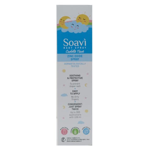 Soavi Zinc Oxide Baby Lotion Spray 100ml 