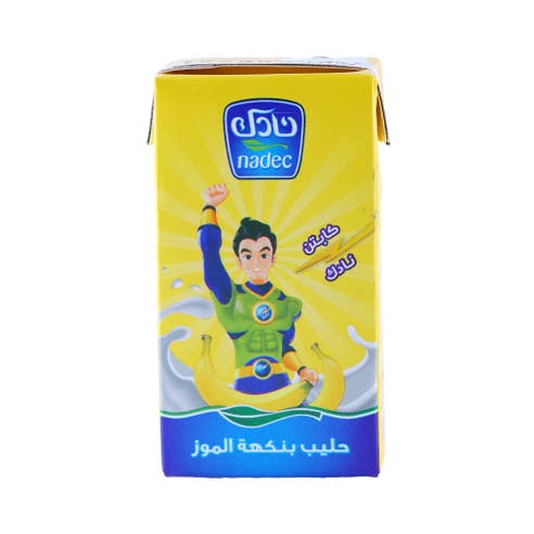 Nadec UHT Banana Milk 125ml 