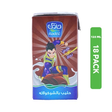 Nadec UHT Chocolate Milk Drink 18x125ml