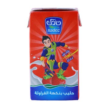 Nadec UHT Strawberry Milk 125ml 
