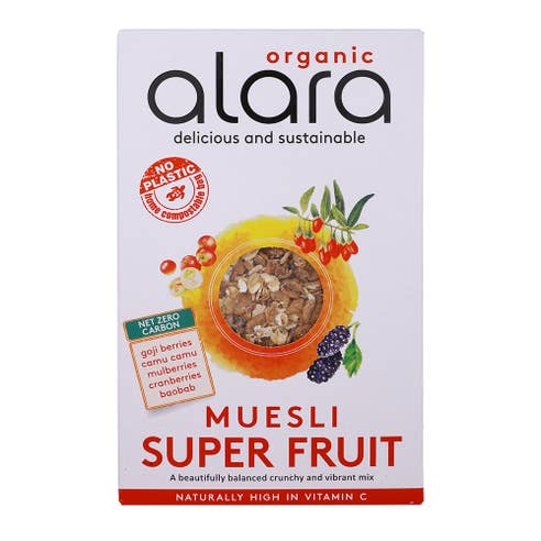 Alara Organic Muesli Super Fruit 500g 