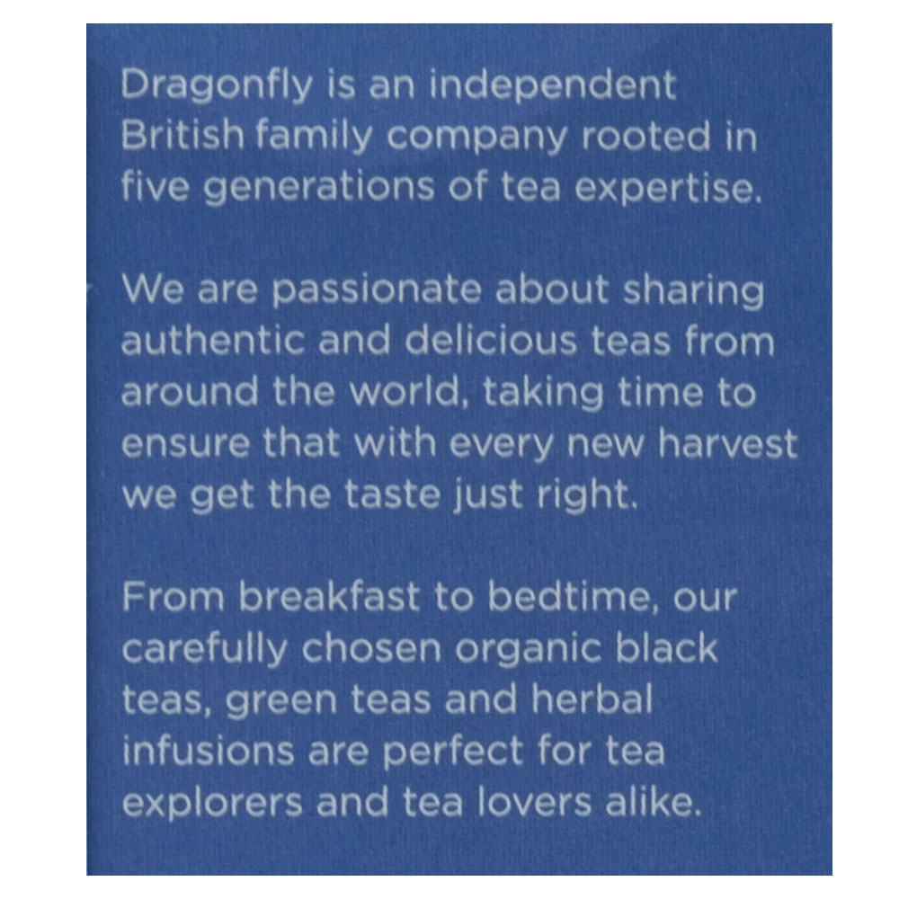 Dragonfly Tea Moonlight Jasmine Organic Green Tea 40g right side image