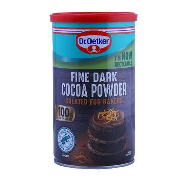 Dr. Oetker Fine Dark Cocoa Powder 190g 