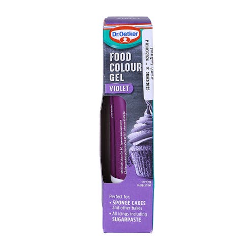 Dr. Oetker Ultra Violet Food Color Gel 15g 
