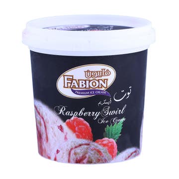 Fabion Raspberry Swirl Ice Cream 125ml 
