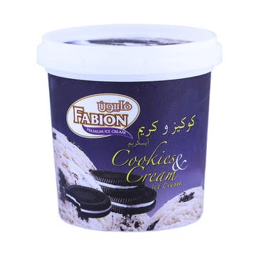 Fabion Cookies & Cream Ice Cream 125ml 