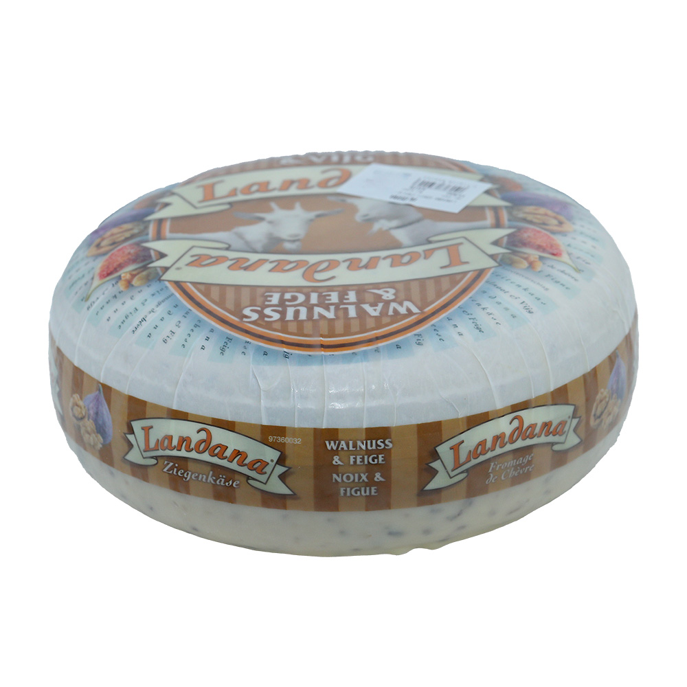 Landana Goats Cheese with Walnut & Fig [Per Kg] - Bahrain Alosraonline supermarket