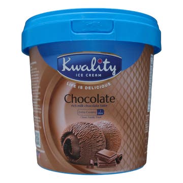 Kwality Chocolate Ice Cream 1L 