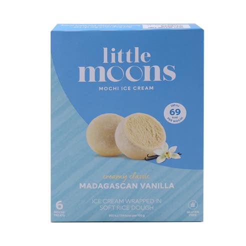 Little Moons Madagascan Vanilla Mochi Ice Cream 192g 