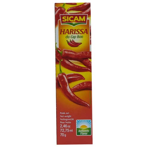 Sicam Harissa Du Cap Bon Paste 70g 