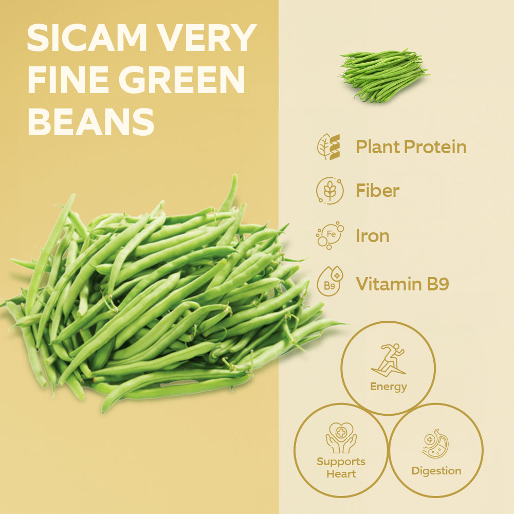 Sicam Very Fine Green Beans 400g lifestyle image