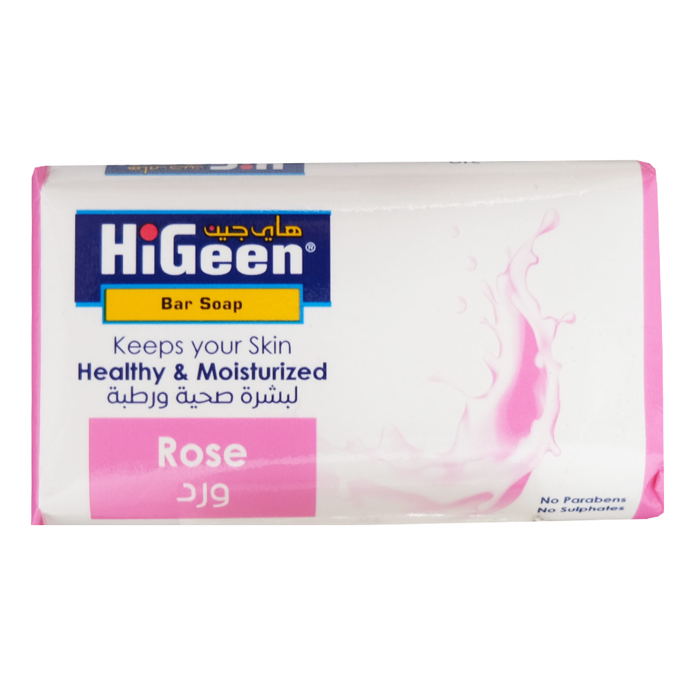 HiGeen Rose Bar Soap 75g