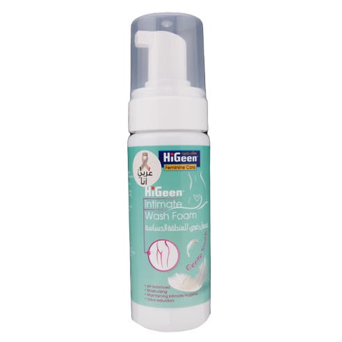 HiGeen Gentle Touch Intimate Wash Foam 165ml 