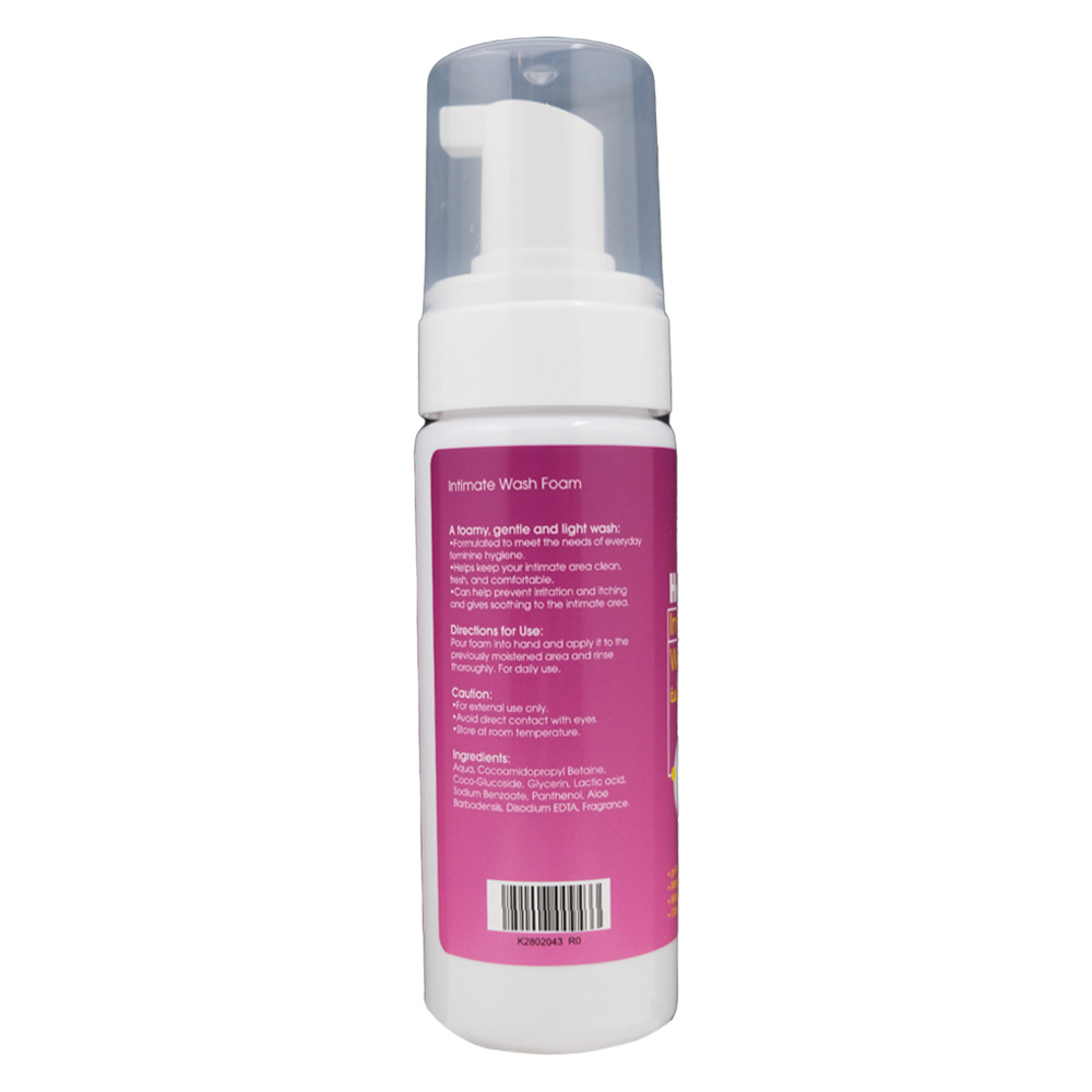 HiGeen Velvet Touch Intimate Wash Foam 165ml - Bahrain Alosraonline store