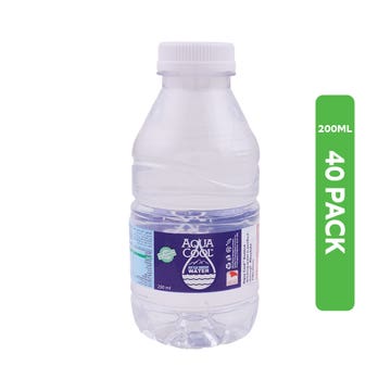 Aqua Cool Packaged Drinking Water 40x200ml