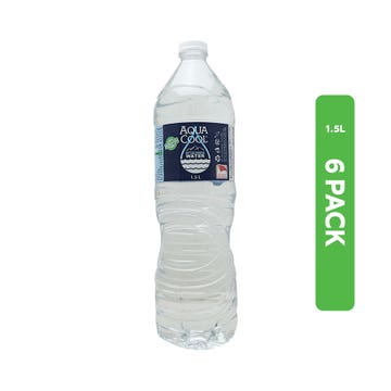 Aqua Cool Packaged Drinking Water 6x1.5L