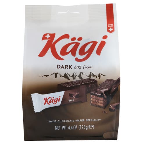 Kagi Dark Milk Chocolate Mini Wafers 125g 