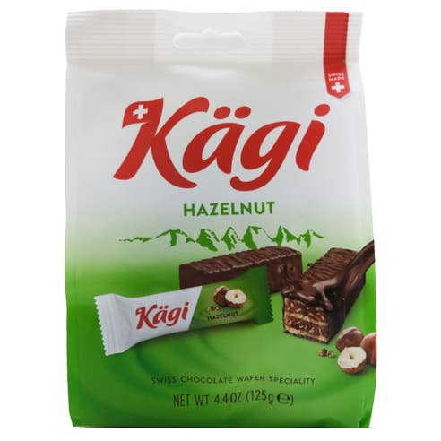 Kagi Hazelnut Mini Wafers 125g 