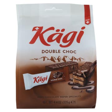 Kagi Double Chocolate Mini Wafers 125g 