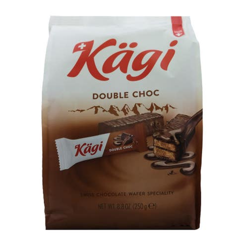 Kagi Double Chocolate Mini Wafers 250g 