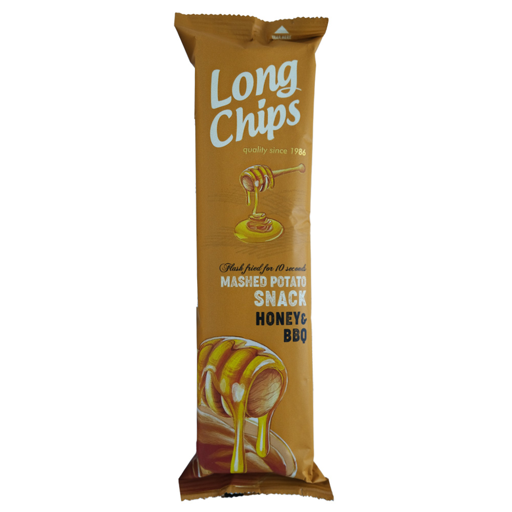 Long Chips Honey & BBQ Snack 75g