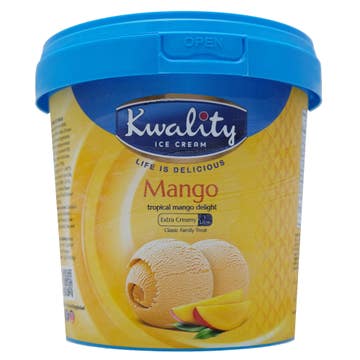 Kwality Mango Ice Cream 1L 