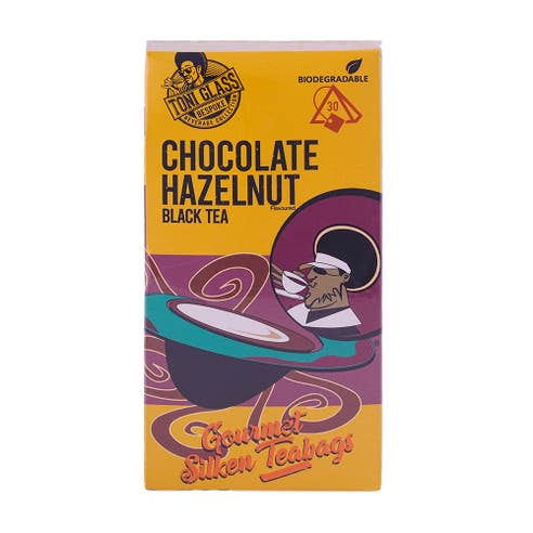 Toni Glass Chocolate Hazelnut Silken Teabags 