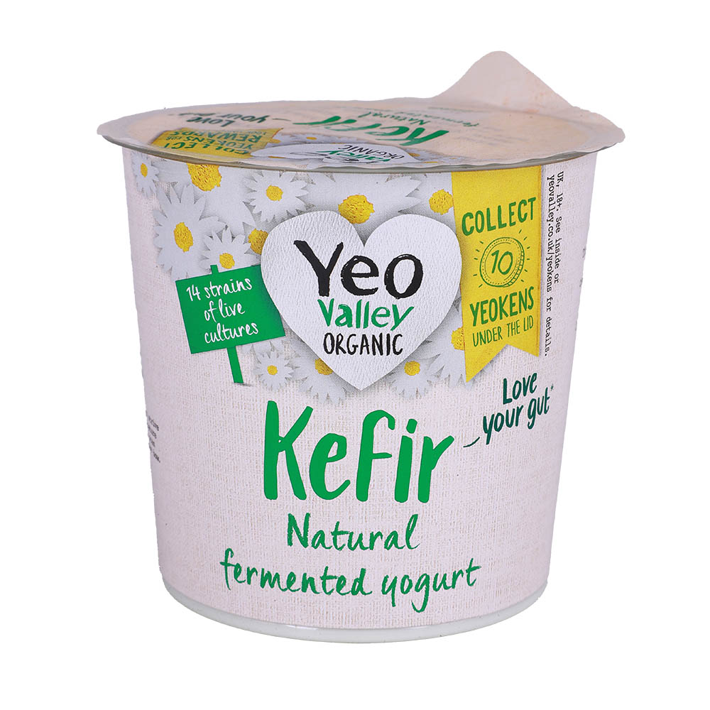 Yeo Valley Organic Kefir Natural Yogurt 350g 