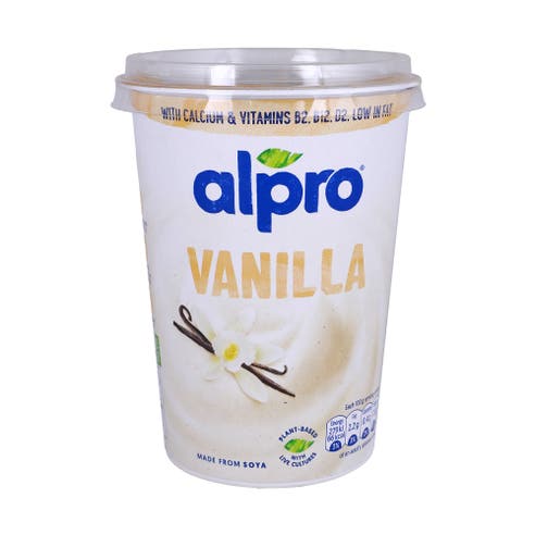 Alpro Vanilla Soya Yogurt 500g 