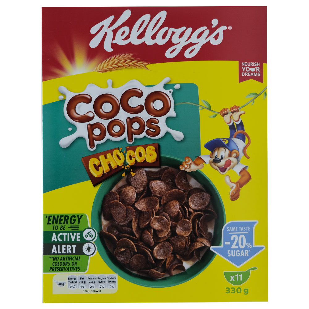 Kelloggs Coco Pops Chocos 330g 