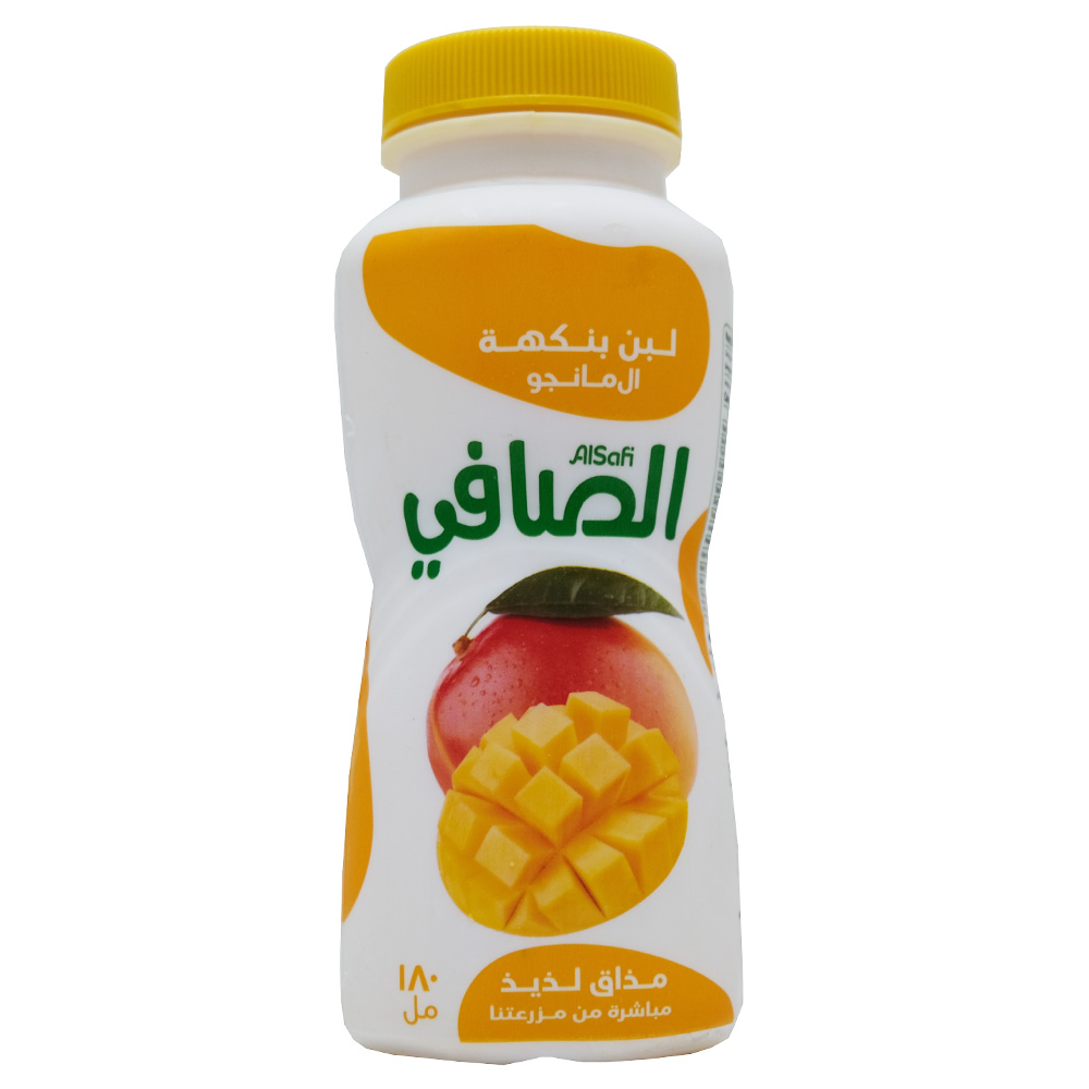 Al Safi Mango Flavoured Laban 180ml - Bahrain Alosraonline supermarket