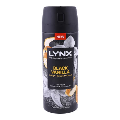 Lynx Black Vanilla Body Spray 150ml 