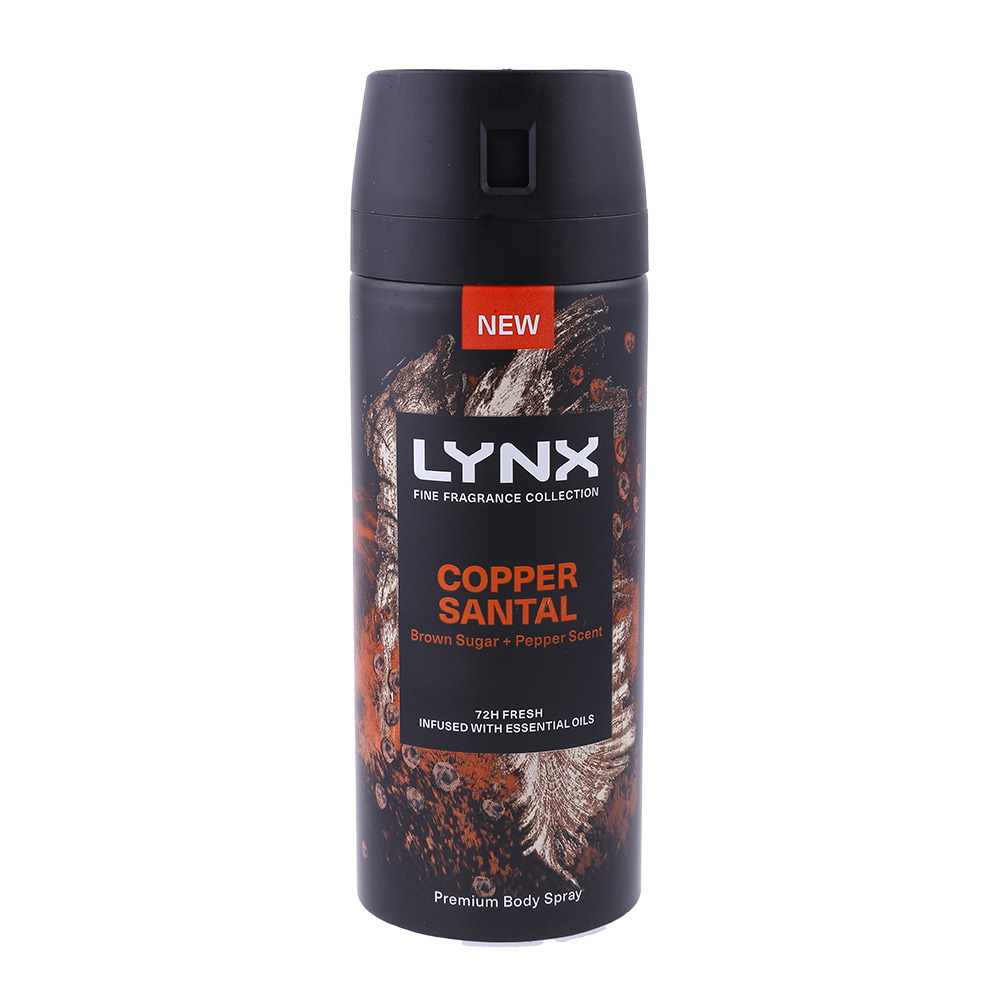 Lynx Copper Santal Body Spray 150ml