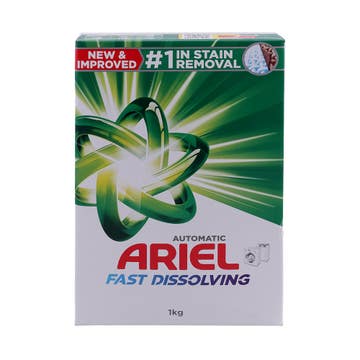 Ariel Fast Dissolving Automatic Detergent 1Kg 